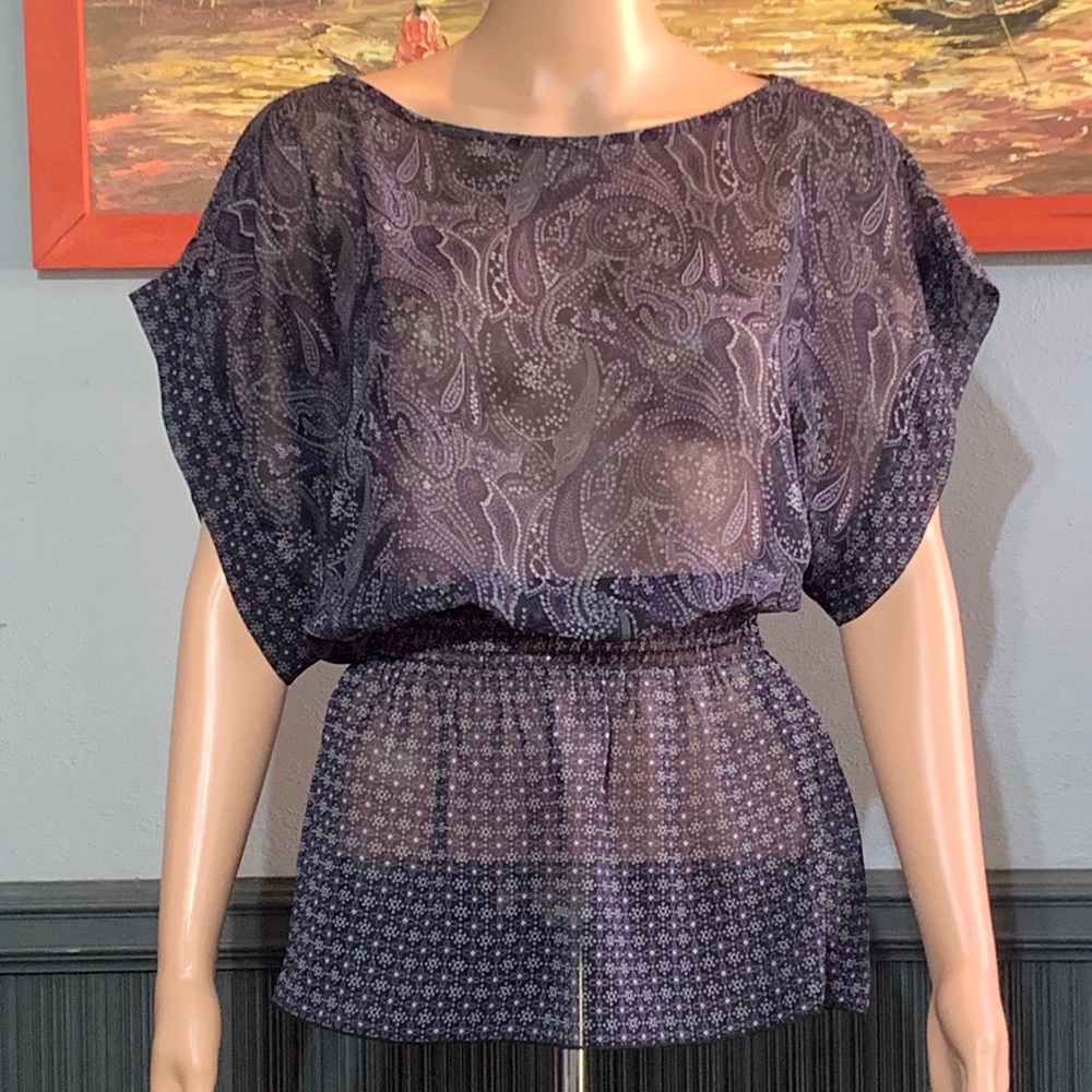Miley  Cyrus & Max Azria Blouse SZ - XS